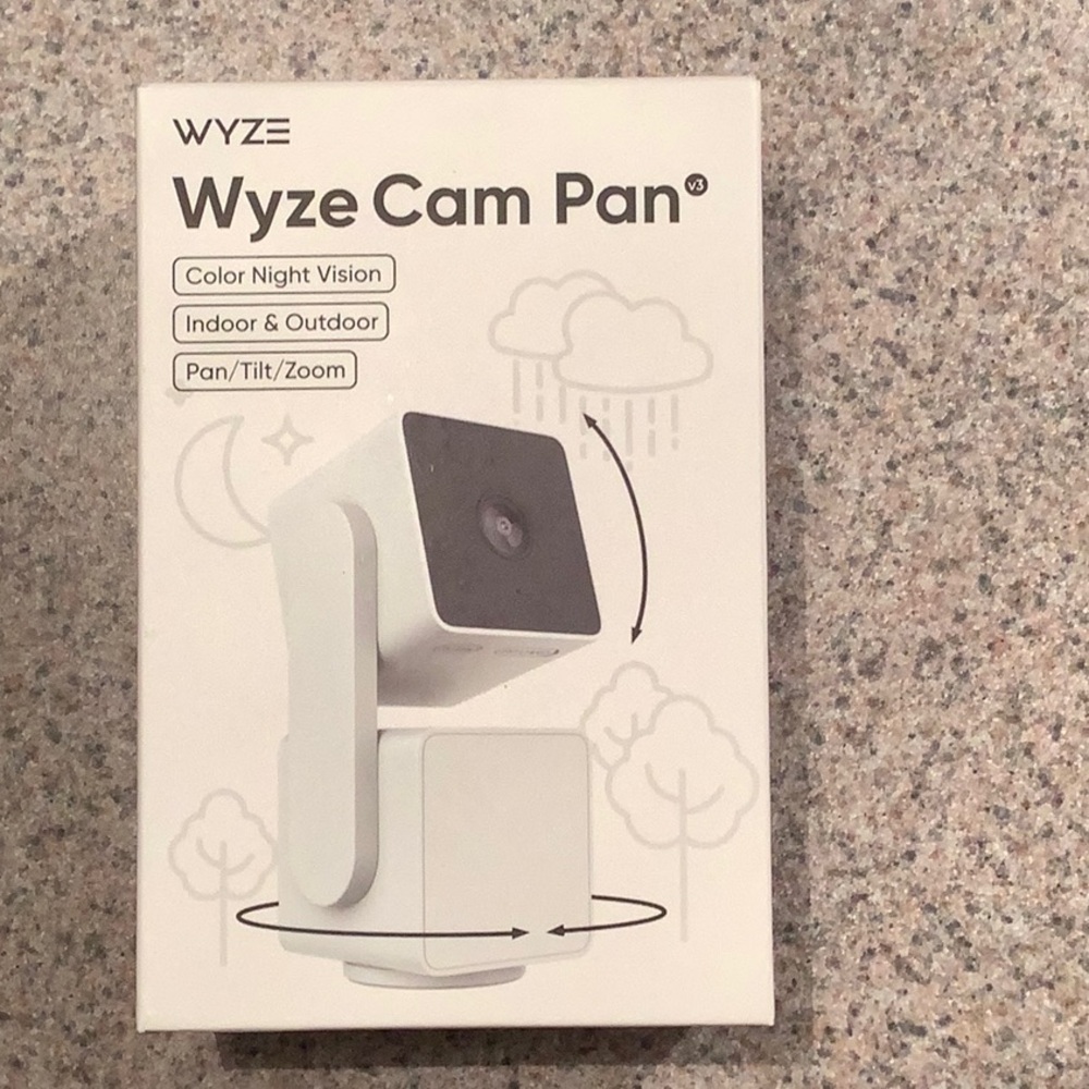 NEW Waze Cam Pa v3 Indoor/Outdoor IP65 1080p Full HD Color Night Vision